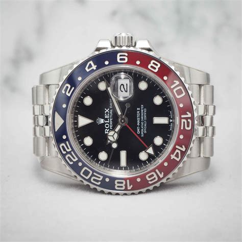 rolex gmt-master ii 126710blro pepsi stores